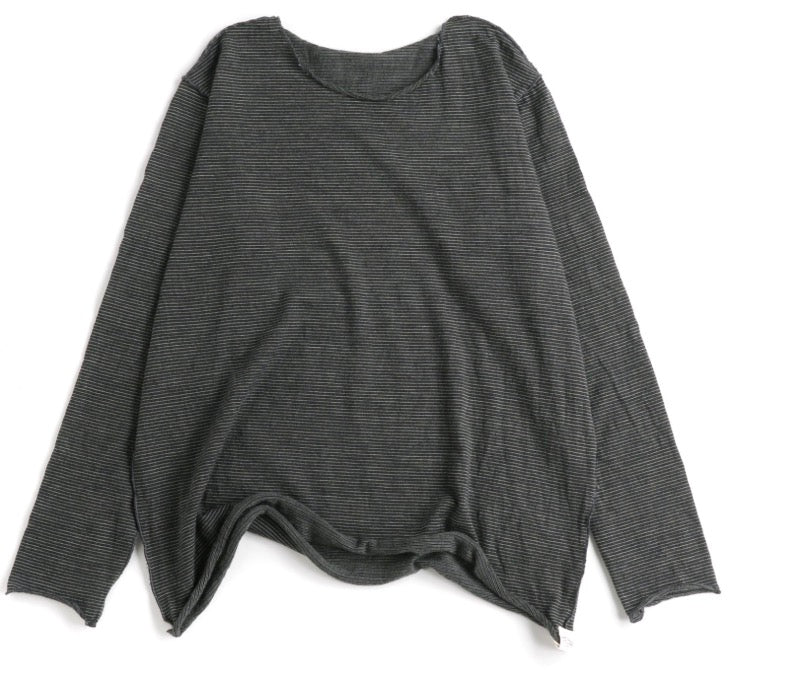 Washable Merino Tamaki Nuime Kuru long sleeve knit top
