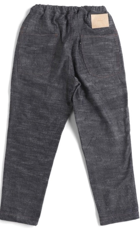 Tamaki-Niime Happy Pant-Organic Cotton Denim -Gender Fluid Wear from Japan