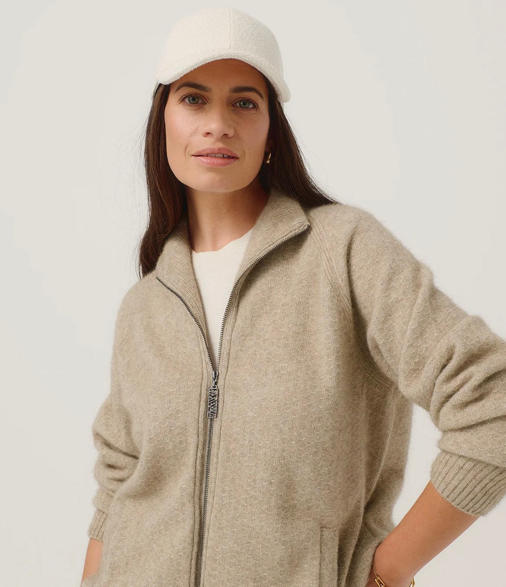 Arianne Soft Zip Sweater Jacket