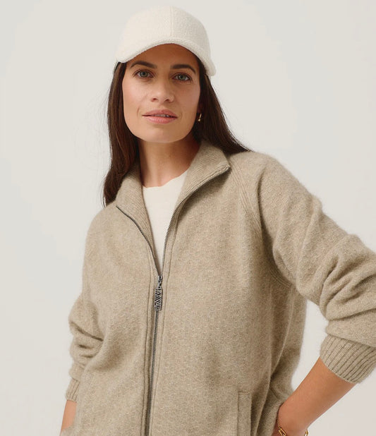 Arianne Soft Zip Sweater Jacket