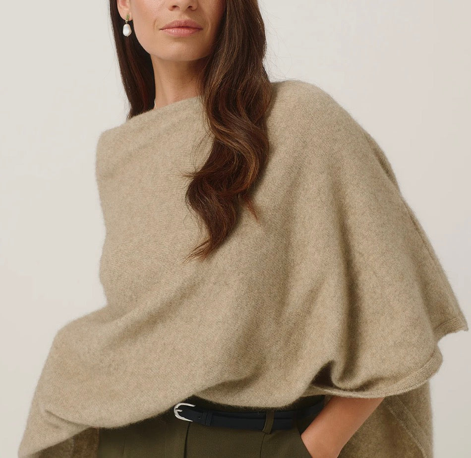 Celine Cape Wrap Poncho