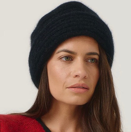 Untouched World Felted Double Ribbed Hat from New Zealand