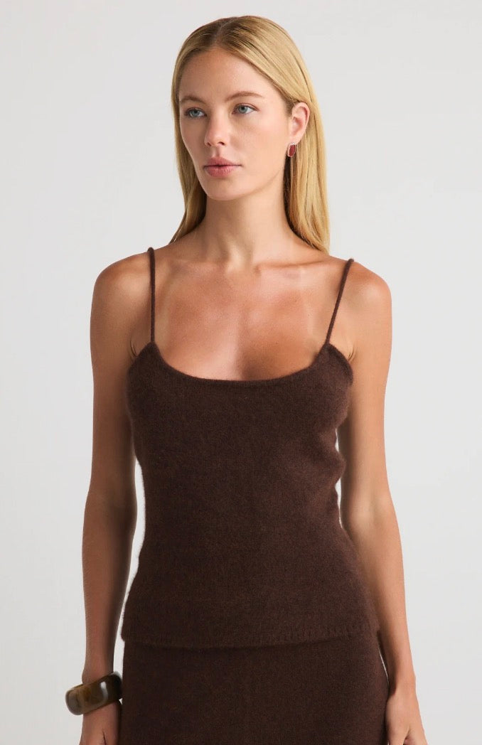 W Cashmere Iris Cami