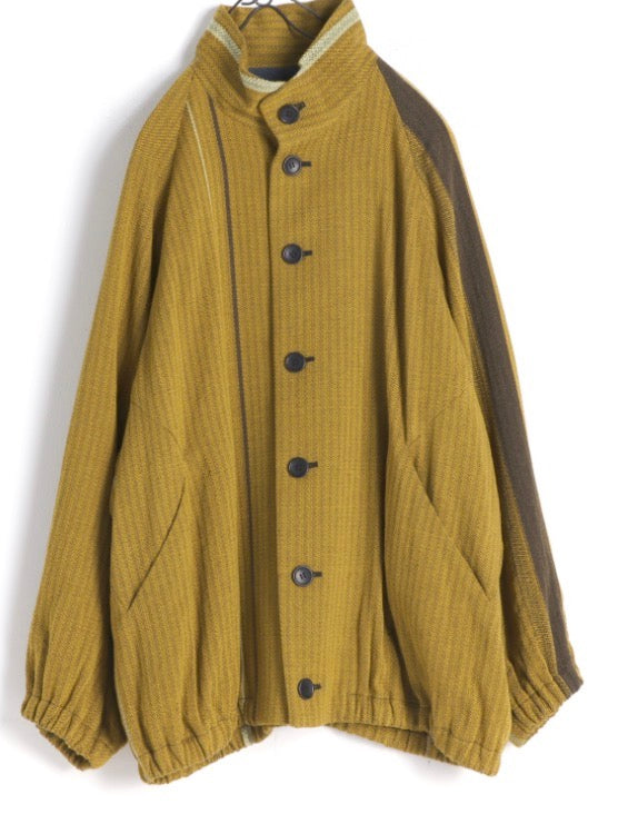 Blouson Merino and Cotton Layering Jacket