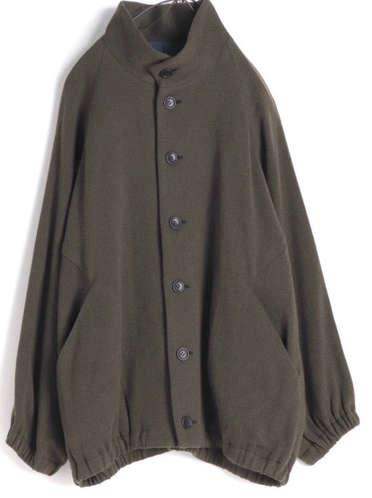 Blouson Merino and Cotton Layering Jacket