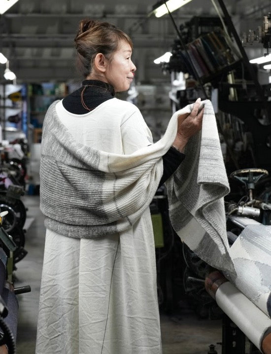 Cashmere Cotton Bliss Wrap from Japan