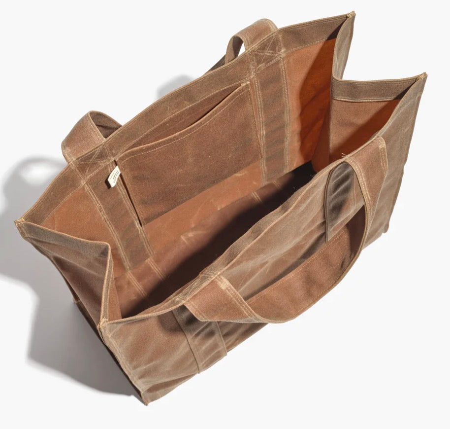 Waxed Cotton Canvas Tote from Vancouver