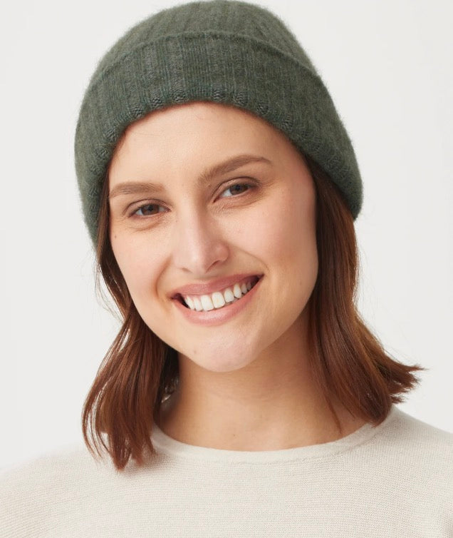 Untouched World Slouchy Supple Beanie from New Zealand
