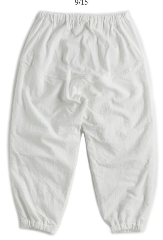 Tamaki-Niime Nica Parachute Cotton and Cotton-Merino Blend "Co-Ed" Pant