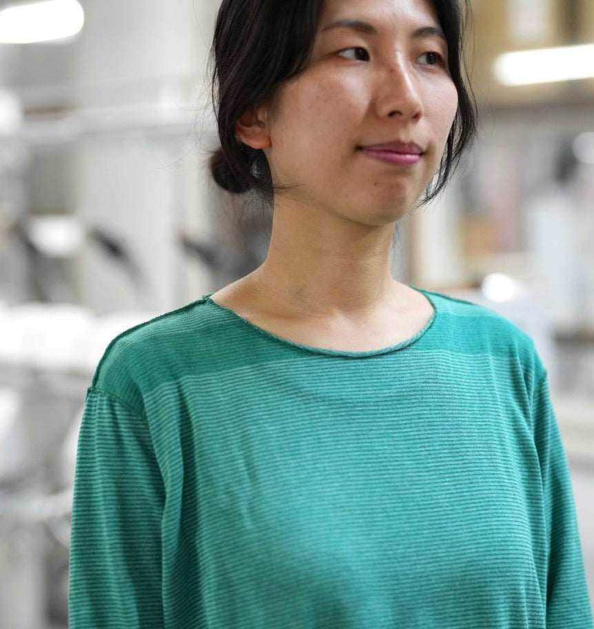 Tamaki-Niime Nuime Kuru Hoso Organic Cotton Long Sleeve