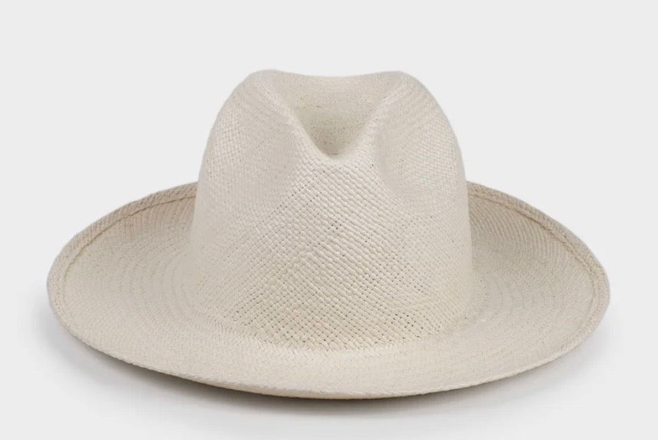 Boncia Panama Straw Hat made by Reinhard Plank in Ecru