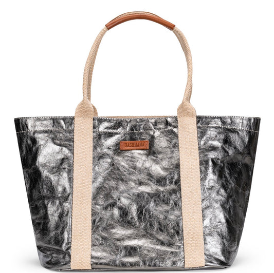 Uashmama - GIULIA CARRYALL TOTE BAG: Peltro / XSmall