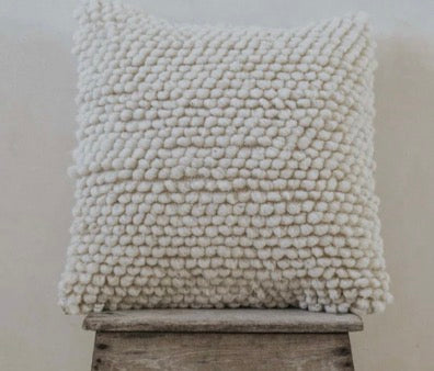 Ixtab Woven Wool Pillow from Tulum