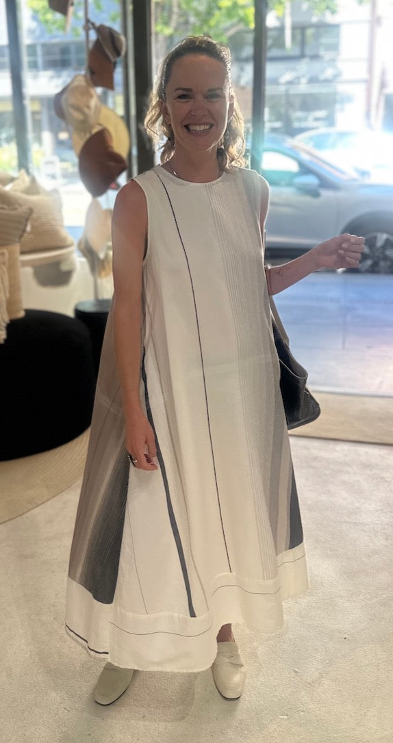 A Line Cotton Bliss Dress by Tamaki Niime