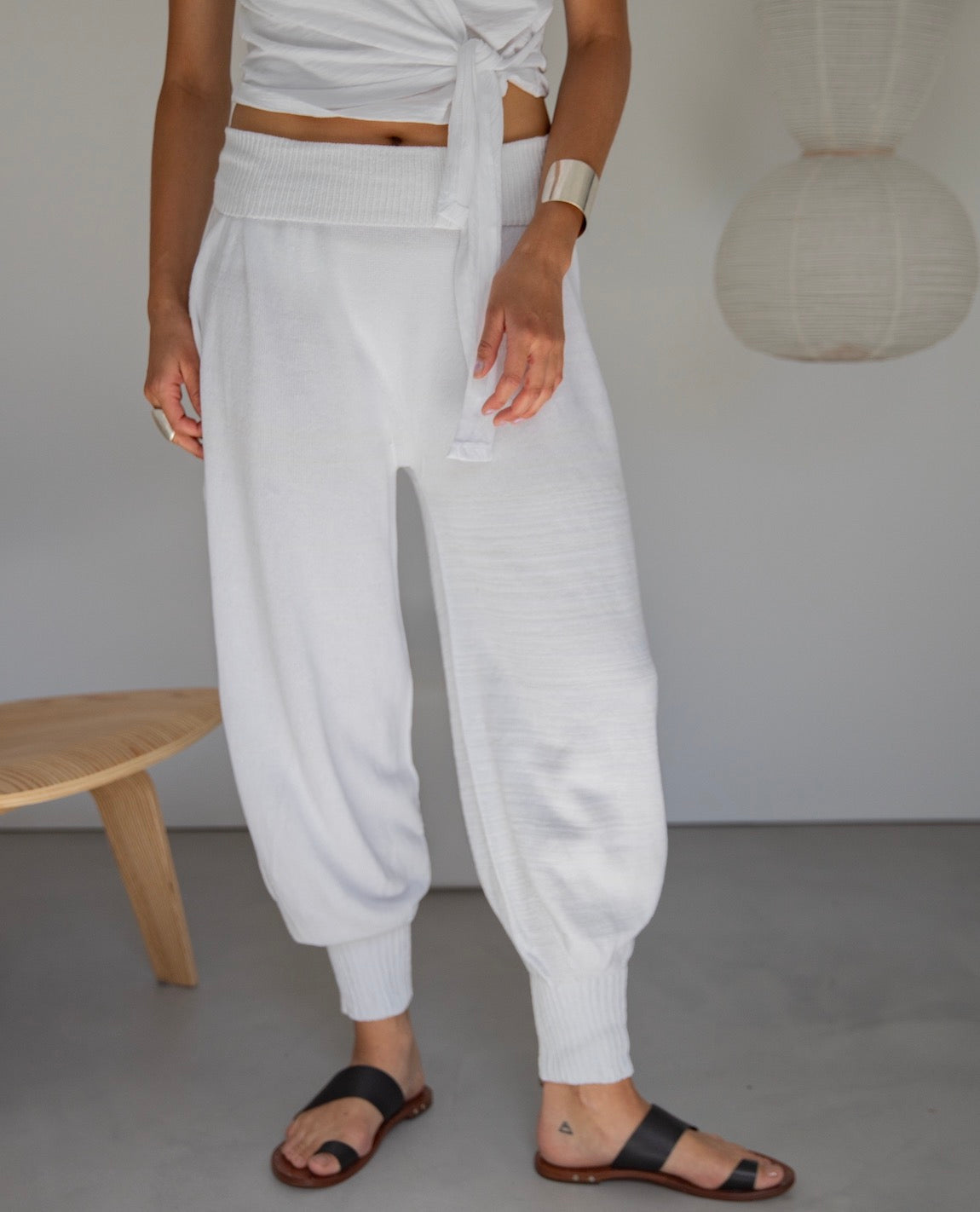 Yukisan Knit Harem Pant from Japan