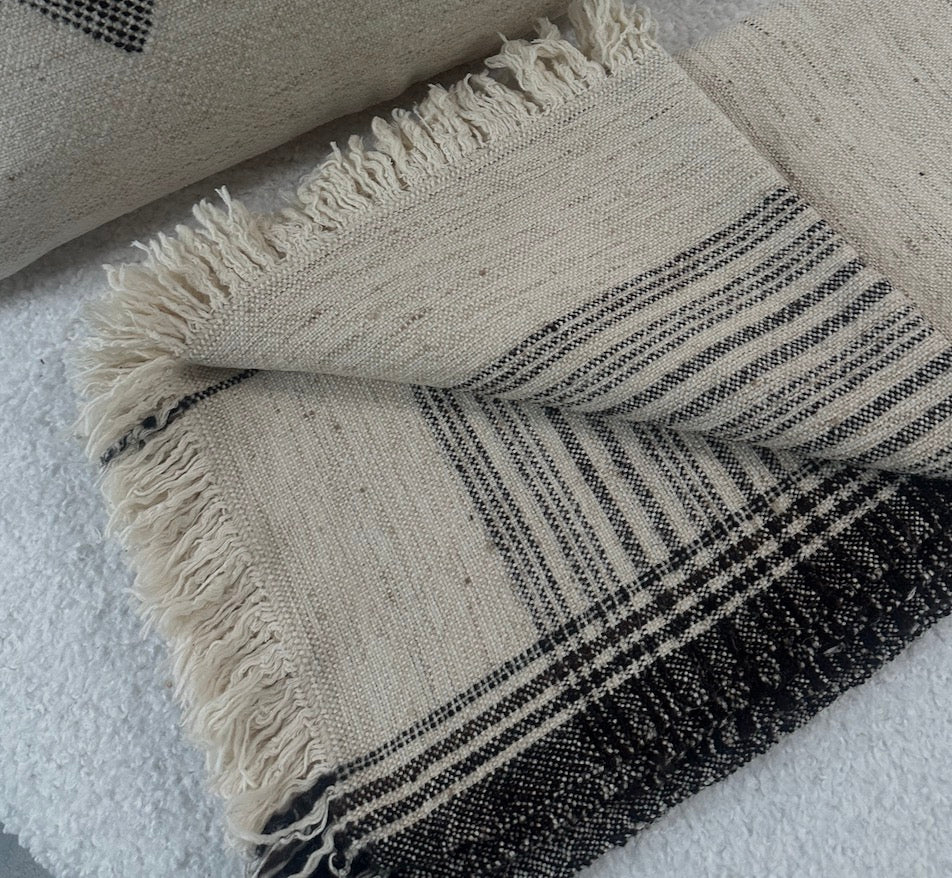 Seytu Undyed Handloom Throw