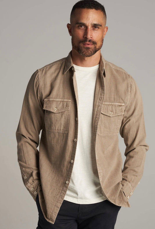 Reed Cotton Button Down Shirt
