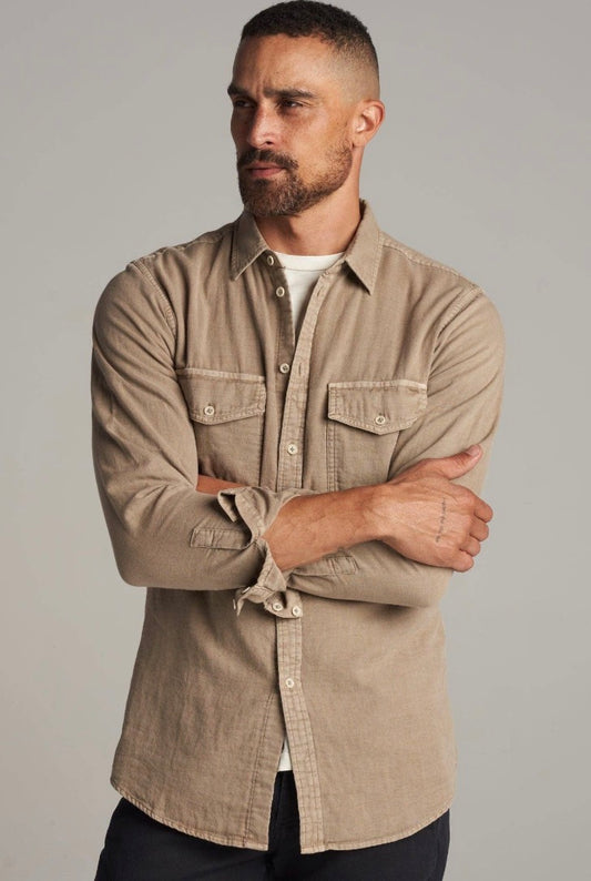 Reed Cotton Button Down Shirt