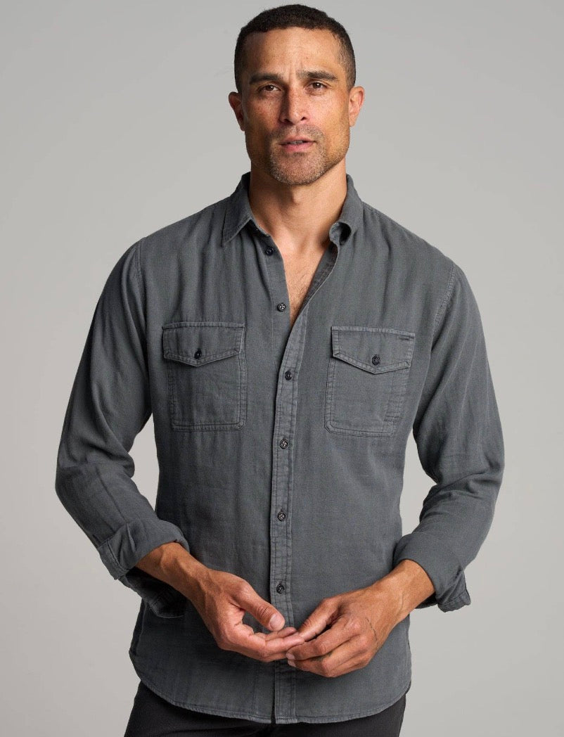 Reed Cotton Button Down Shirt