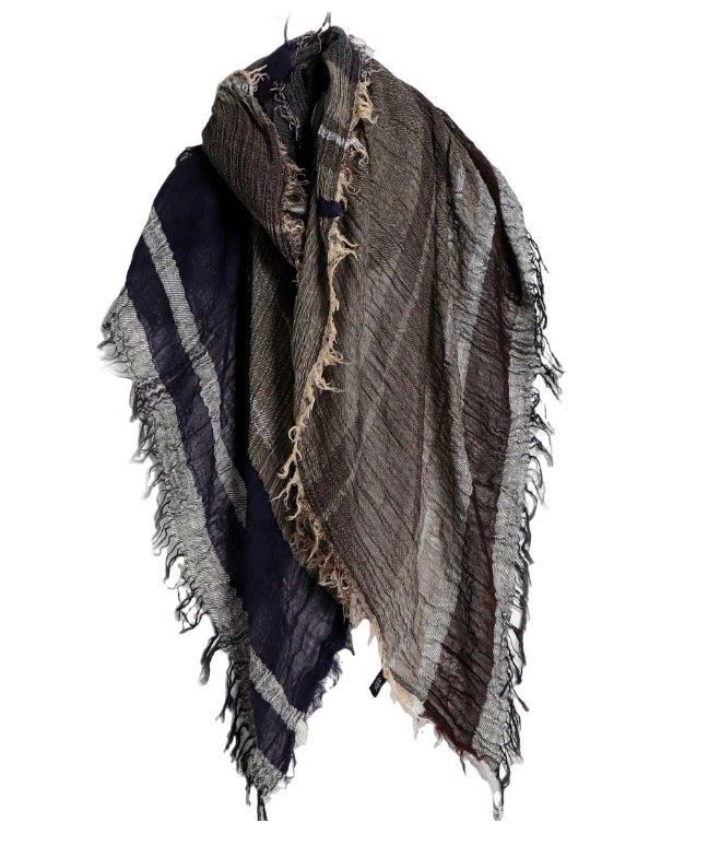 Roots Bliss Shawls- Rectangular Organic Gauzy Dream Cotton