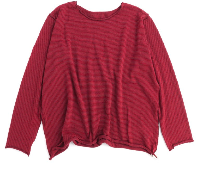 Washable Merino Tamaki Nuime Kuru long sleeve knit top