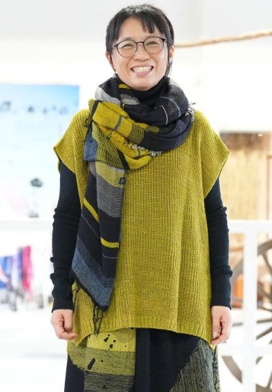 Kai Knit Vest by Tamaki Niime