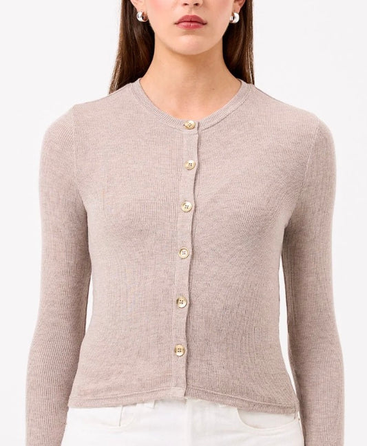 Bliss Feels Micro-Ribbed Sweater by G. Lewinter