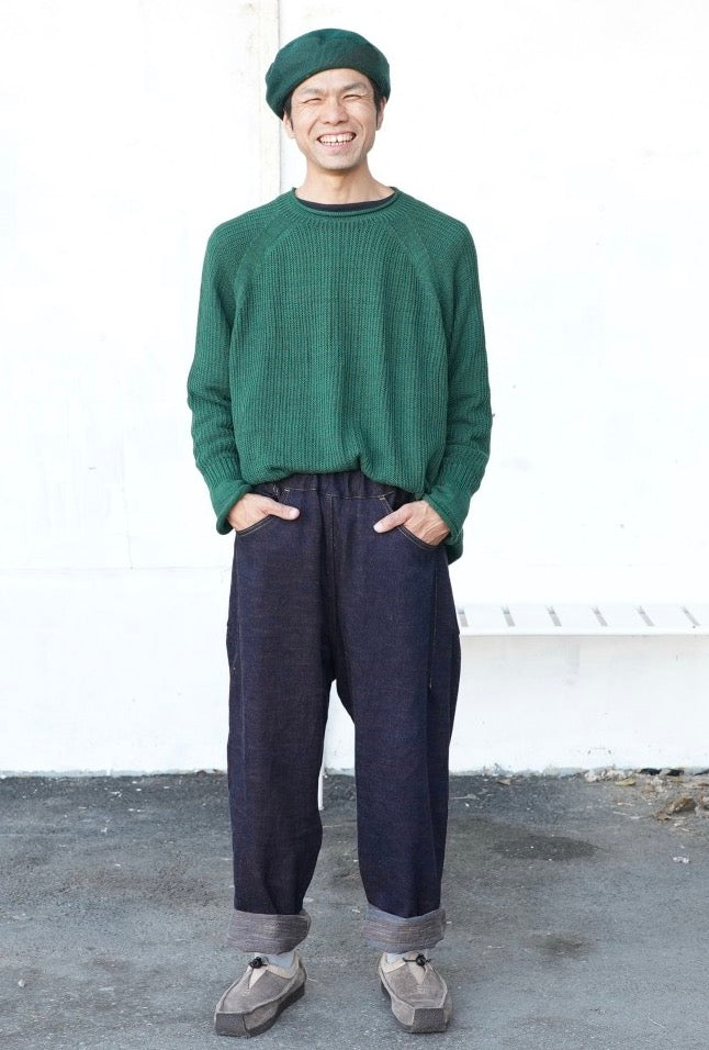 Akio Loose Denim in Organic Cotton