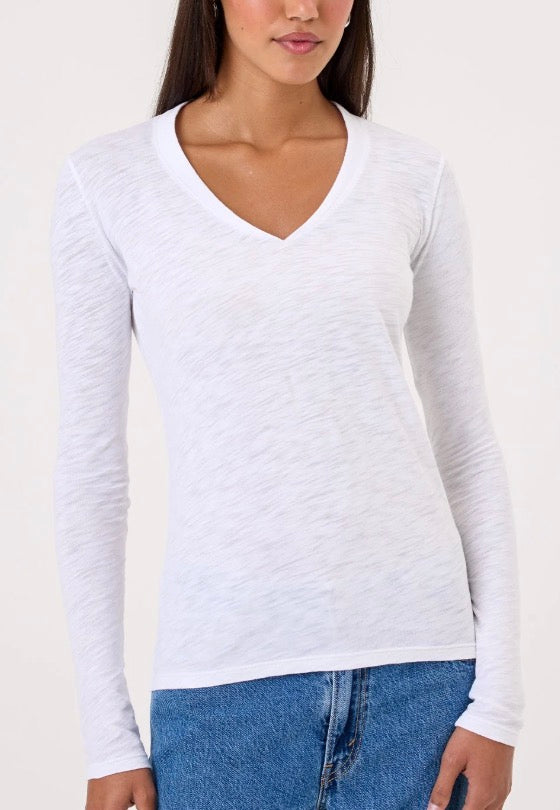 Peruvian Pima Cotton Long Sleeve Top