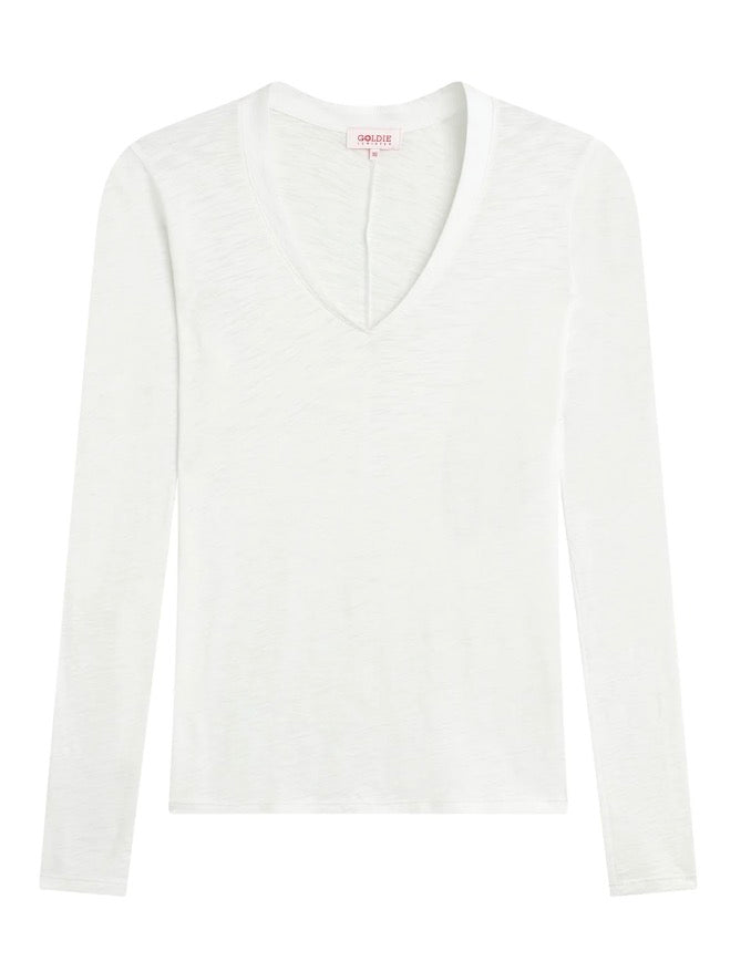 Peruvian Pima Cotton Long Sleeve Top