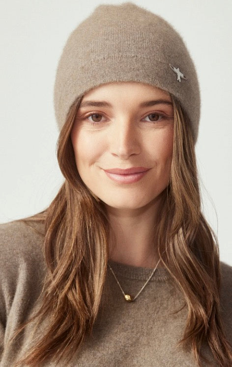 BEA cashmere, silk blend heavenly beanie