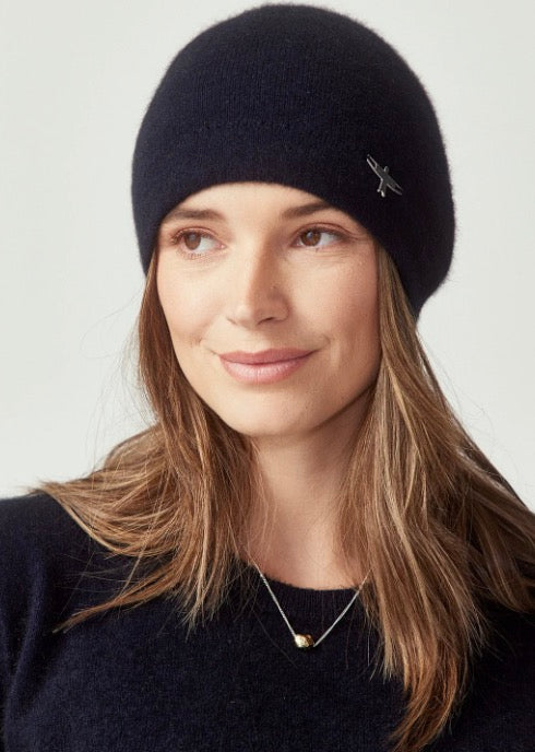 BEA cashmere, silk blend heavenly beanie