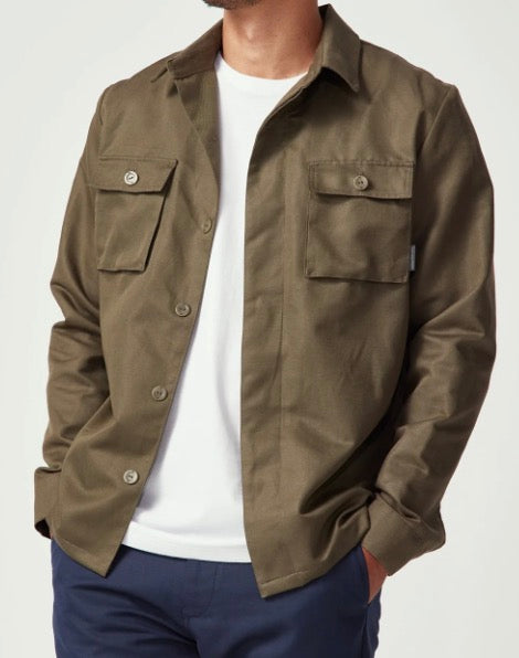 Ireland Eco-Overshirt in Cotton Linen Blend