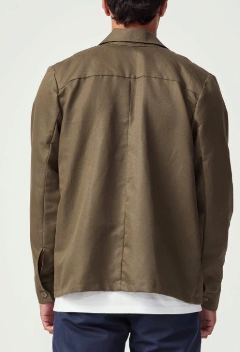 Ireland Eco-Overshirt in Cotton Linen Blend