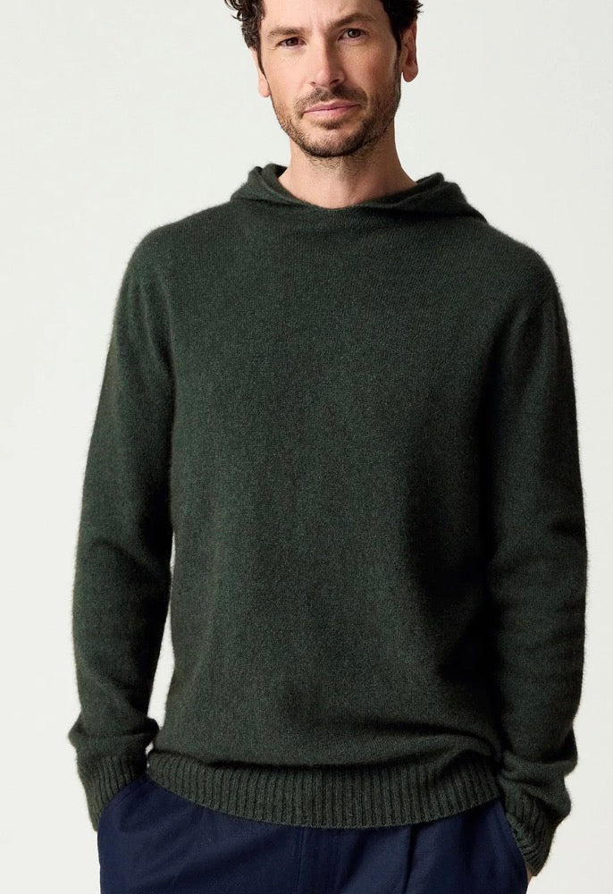 Jensen Light Merino Hoodie from New Zealand - Wilder