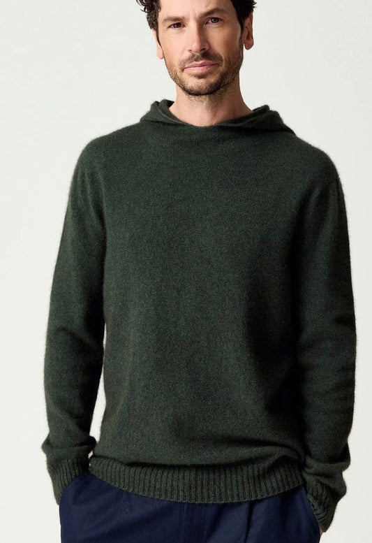 Jensen Light Merino Hoodie from New Zealand - Wilder