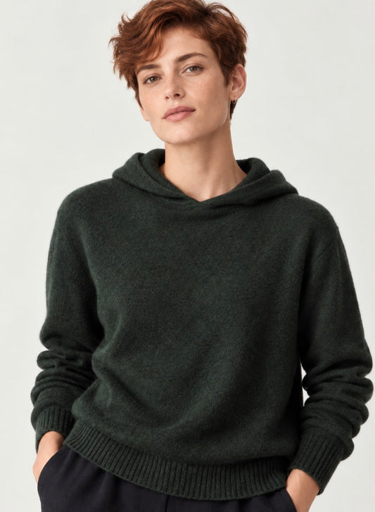 Jensen Light Merino Hoodie from New Zealand - Wilder