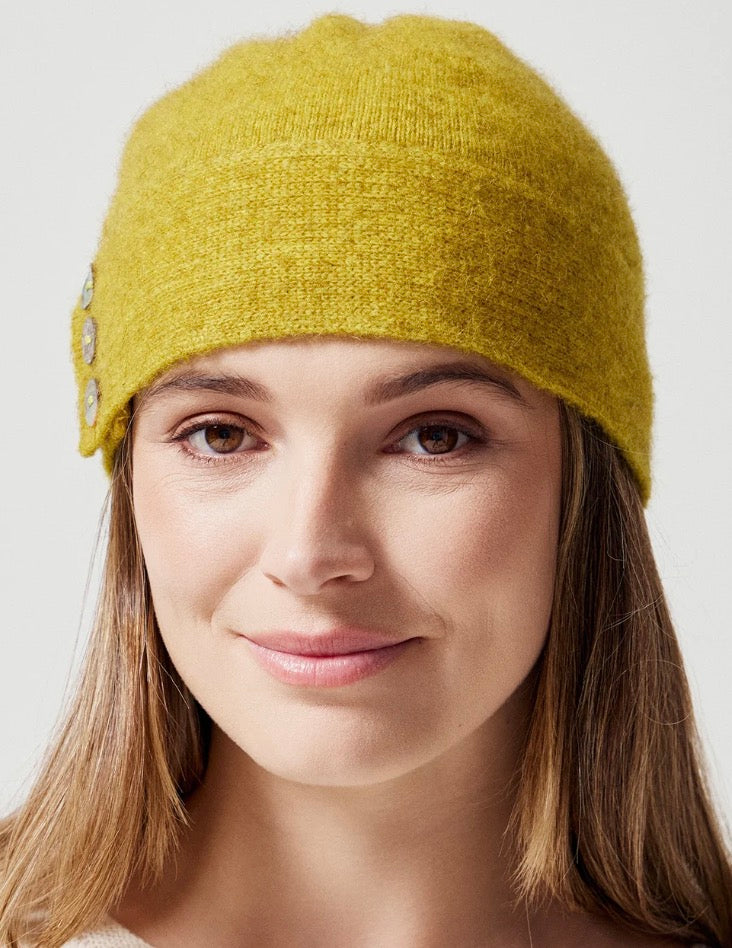 Thea Supple Shell Beanie from New Zealand-Golden Temple
