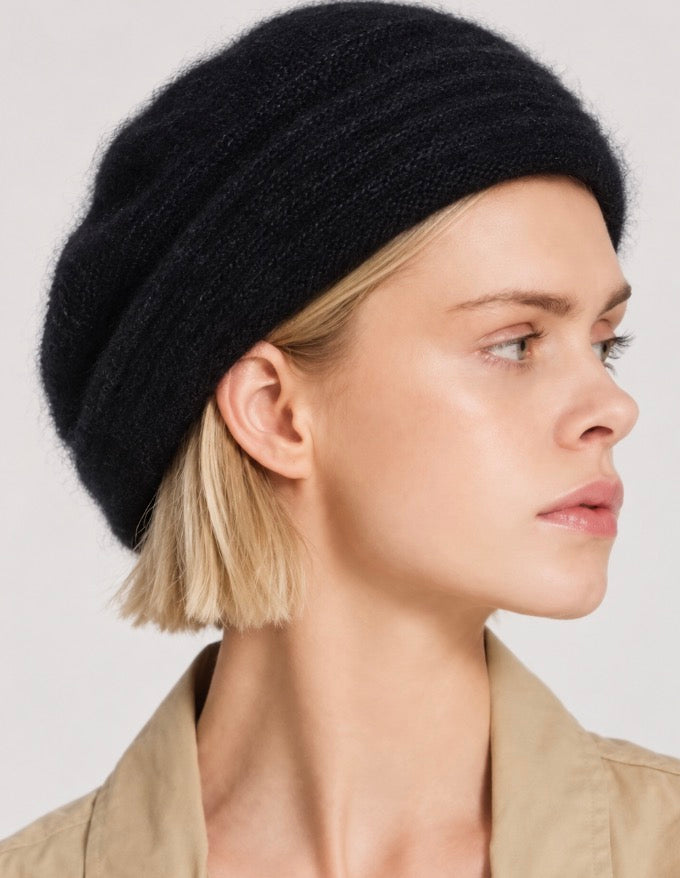 Neve Ribbed Merino Comfort Hat from New Zealand