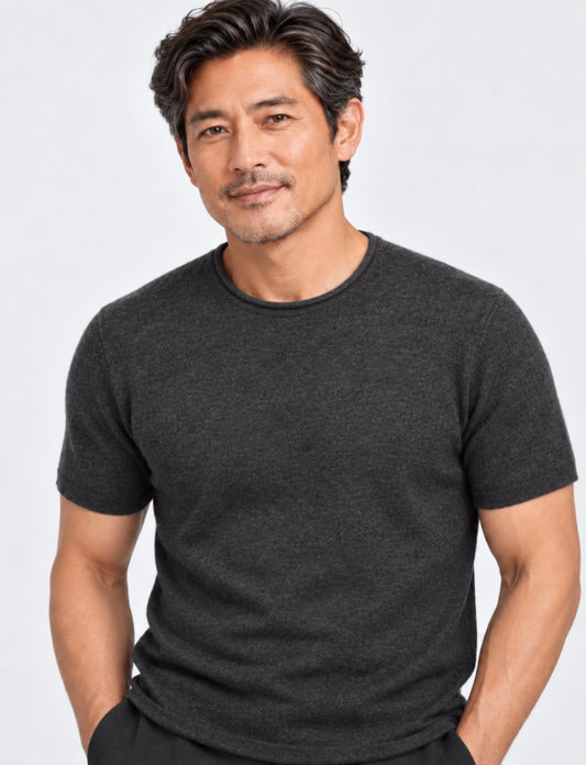 Kristian Butter Knit Cashmere Tee