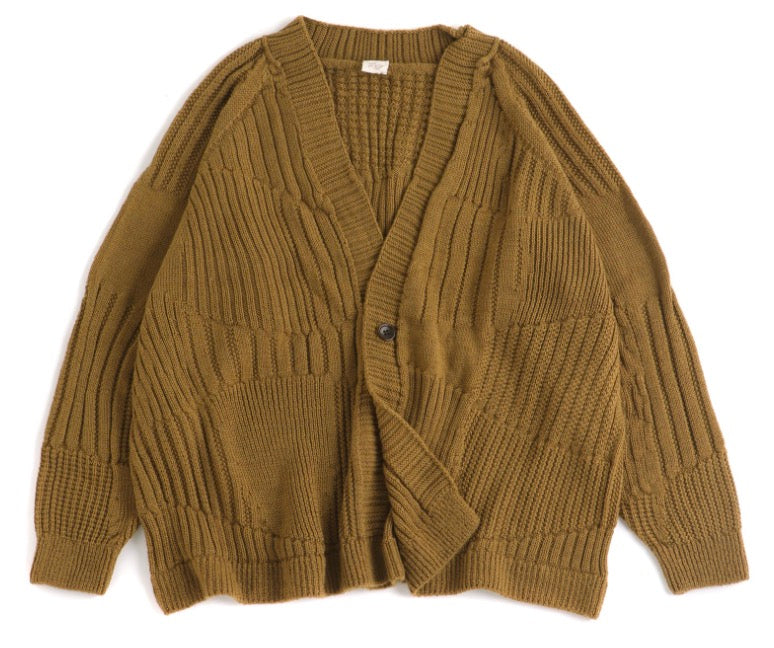 Tamaki-Niime CA Knit One Button Sweater from Japan