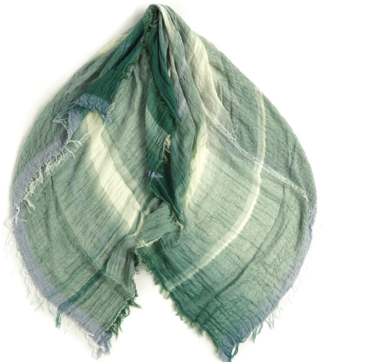 Roots Billowy shawls by Tamaki 90'' x 66''