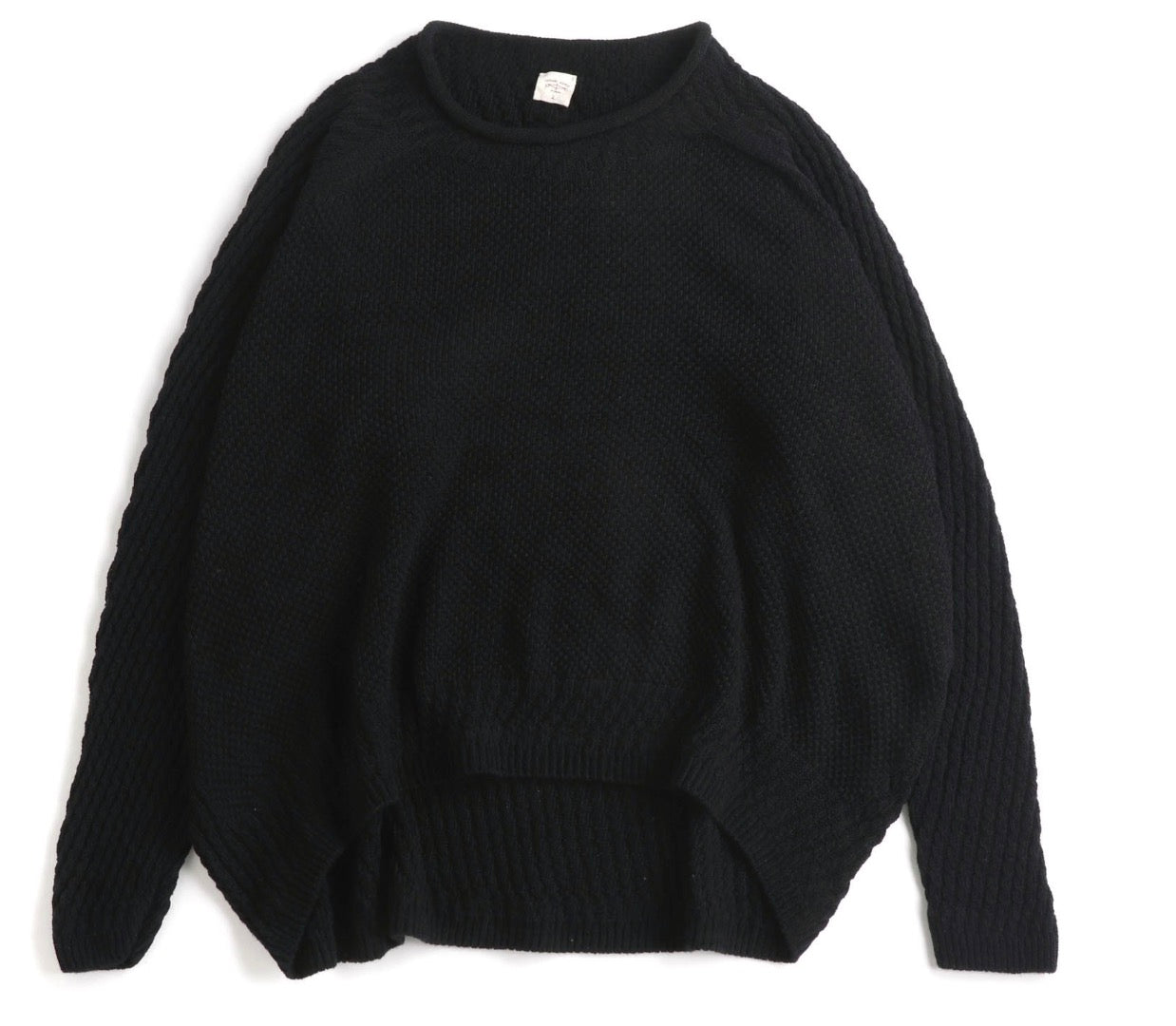 Tamaki-Niime Po Knit Good Organic Cotton Pullover Gender Free Wear from Japan