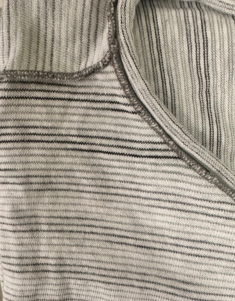 Nuime Futo Mid Sleeve Fine Organic Cotton Woven Top Gender Free by Tamaki-Niime