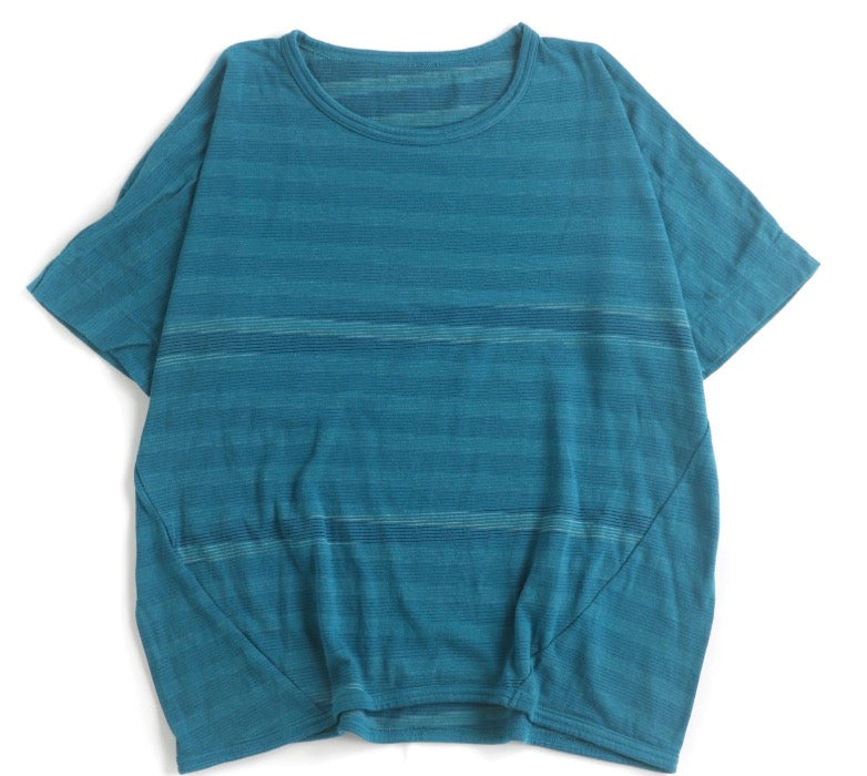 Tamaki-Niime Maru Half Sleeve Organic Cotton Tee from Japan