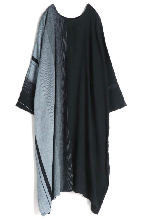 Tamaki-Niime Fuwa-T All 3/4 length Sleeve Kaftan Organic Cotton