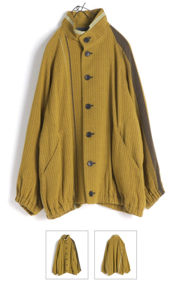 Blouson Merino and Cotton Layering Jacket