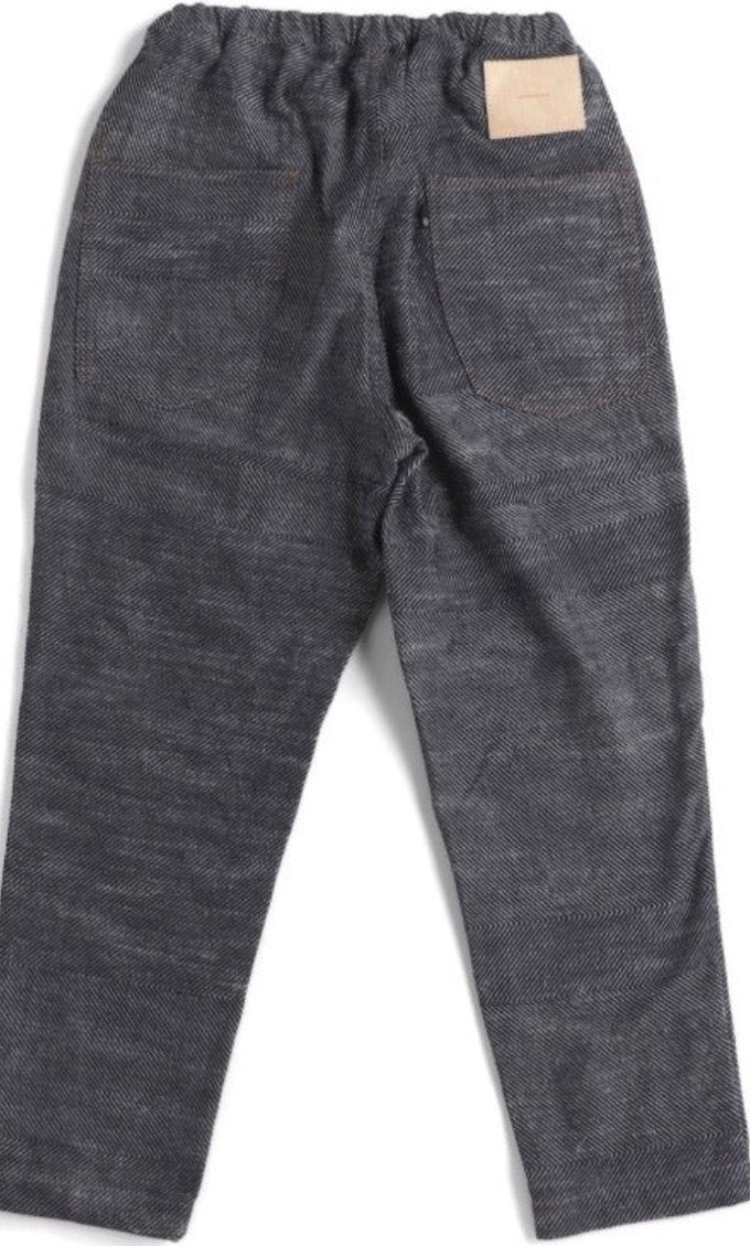 Tamaki-Niime Happy Pant-Organic Cotton Denim -Gender Fluid Wear from Japan