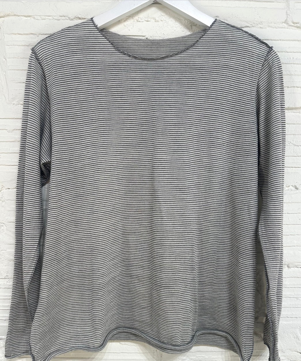 Washable Merino Tamaki Nuime Kuru long sleeve knit top