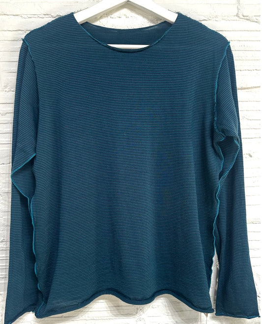 Washable Merino Tamaki Nuime Kuru long sleeve knit top